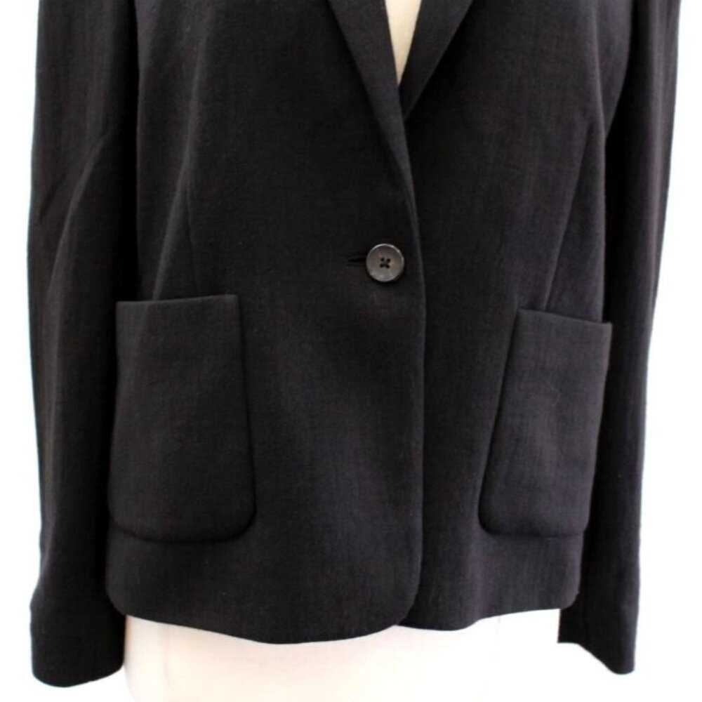 New Vince Black Single Button Patch Pockets Stret… - image 7